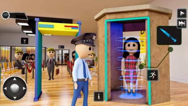 Stickman Airport Games - A Kids City Simulation screenshot 6
