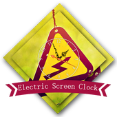 Electric Screen Clock Live WallPaper icon