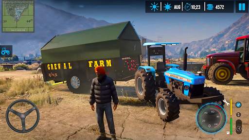 Farming Games 3d-Tractor Games screenshot 2