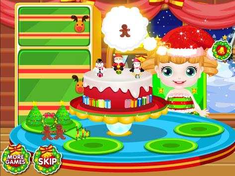 Baby cake christmas games screenshot 4