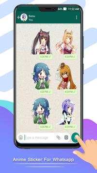 Anime Sticker For Whatsapp screenshot 4