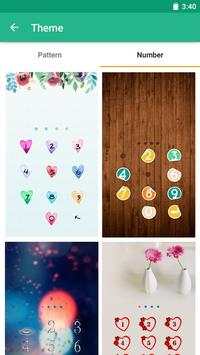Green Applock Theme Garden screenshot 3