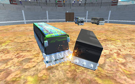 Bus Derby Demolition War Fighter screenshot 2