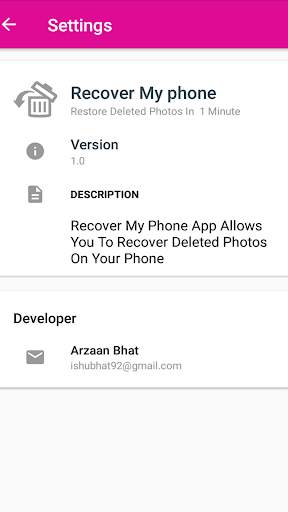 Recover My Phone - Photo Recovery software 2019 скриншот 4