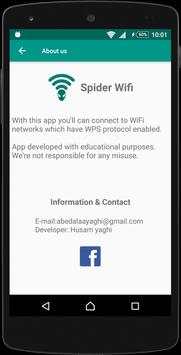 spider wifi ( WPS Connect ) screenshot 6