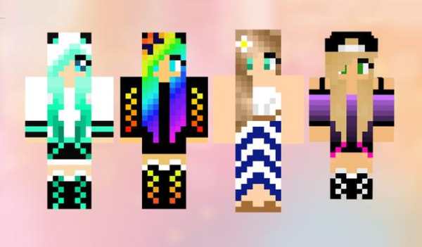 Girls Skins for Minecraft PE screenshot 2