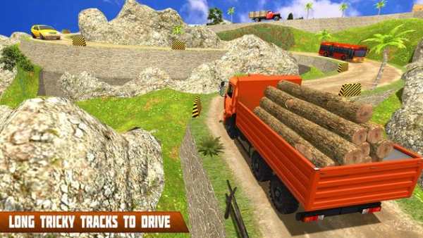 Heavy Duty Cargo Truck Driving Game screenshot 6