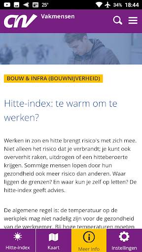 CNV Hitte-index screenshot 4