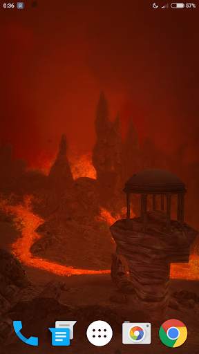 Lava Live Wallpaper screenshot 1