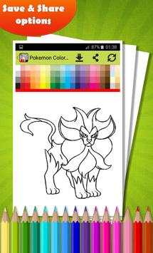 Coloring Book for Pokemon screenshot 6