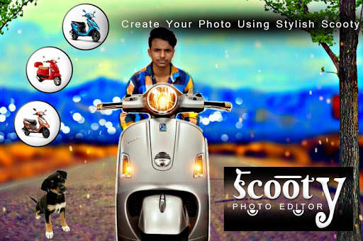 Scooty Photo Editor - Scooty Photo Frame screenshot 4
