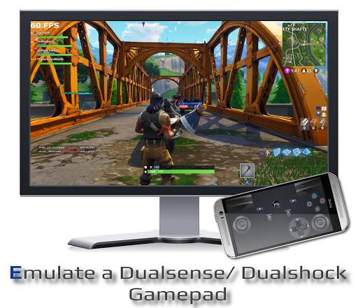 PSPad: Mobile PS5/ PS4 Gamepad screenshot 1