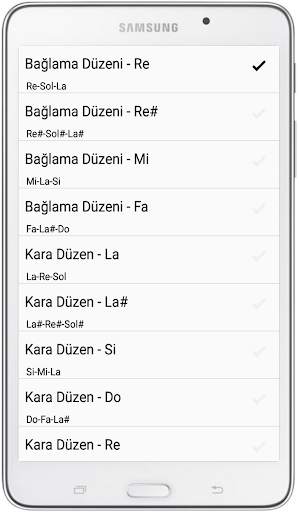 Baglama Tuner Free - Bağlama / screenshot 2