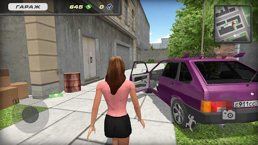 Lada 2109 Russian Car Driver screenshot 1