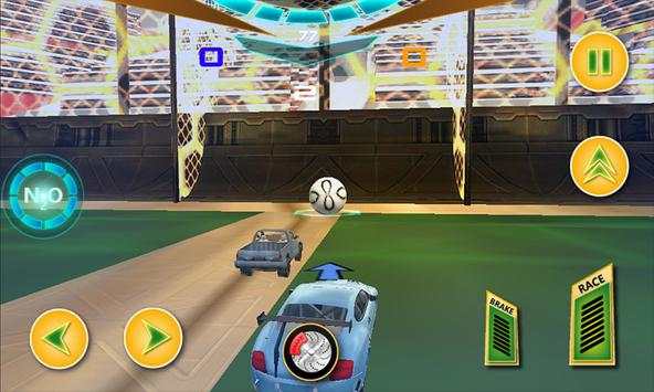 Football Striker : Soccer Car Superhero Star Game screenshot 3