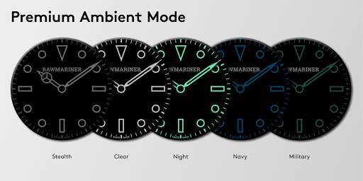 Rawmariner Watch Face screenshot 7