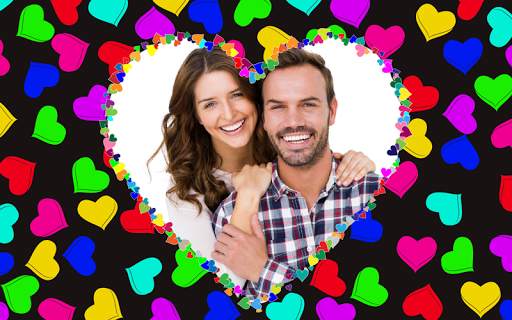 Romantic Love Photo Frames 1 تصوير الشاشة