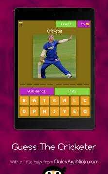 Cricketer Quiz Game screenshot 13