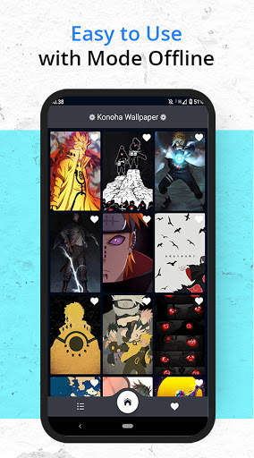 ☢️ Ninja Anime Konoha  Wallpaper HD Offline screenshot 6
