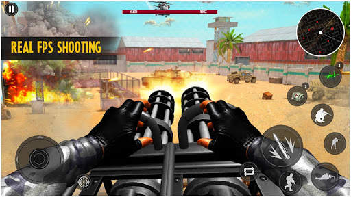 Army Gunner Strike: 3D Critical Action Team Battle screenshot 5
