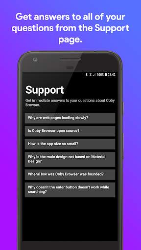 Coby Browser screenshot 7