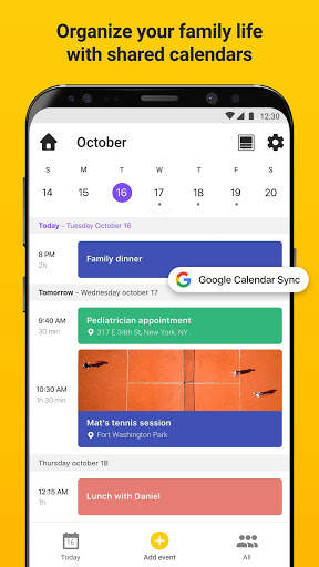 FamilyWall for Sprint screenshot 2
