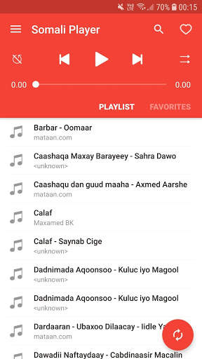 Somali Music Player screenshot 1