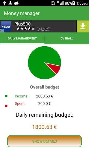 Money Manager स्क्रीनशॉट 3