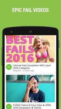 Epic Fail and Funny Videos screenshot 1