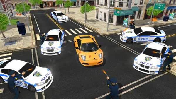Real Police Car Driving Game: Hot Pursuit Chase 3D screenshot 1