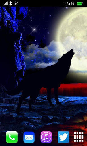 Wolf Magic live wallpaper screenshot 1