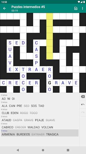 Palabras Cruzadas (Crucigrama) screenshot 9