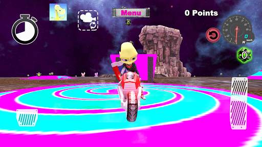 Bike Future Race Alien World by Kaufcom screenshot 7