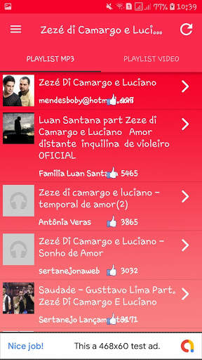 Zezé Di Camargo e Luciano So As Melhores Musica screenshot 2