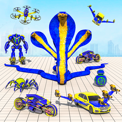 Snake Robot Bus Transformation icon