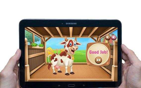 Animal Farm Cleaning Games 🐮 screenshot 4