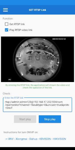 GET RTSP Camera - Free screenshot 3