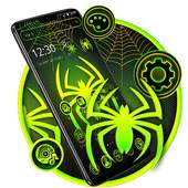 Green Neon Black Spider Theme 🕷️ 1.1.1