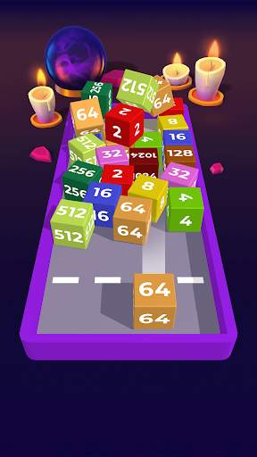 Chain Cube 2048: 3D Merge Game screenshot 7