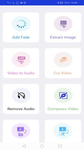 new 2020 video:edit /cut/ compress/and extract app 2 تصوير الشاشة