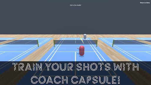 Capsule Badminton 3 تصوير الشاشة