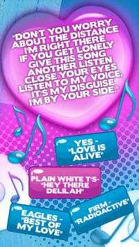 Guess Popular Love Song Quiz screenshot 4