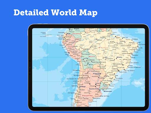 World Map 2022 Pro screenshot 1