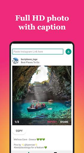 Repost for Instagram 2021 - Save & Repost IG 2021 screenshot 3