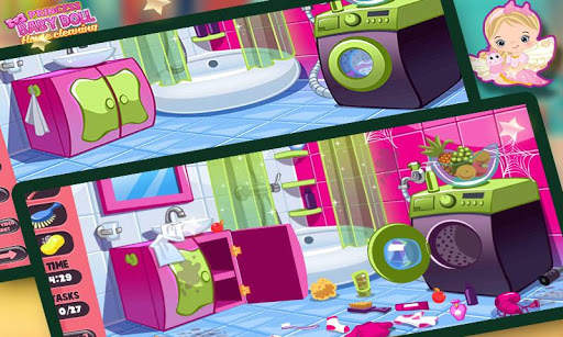 Princess baby Doll House Cleaning screenshot 6