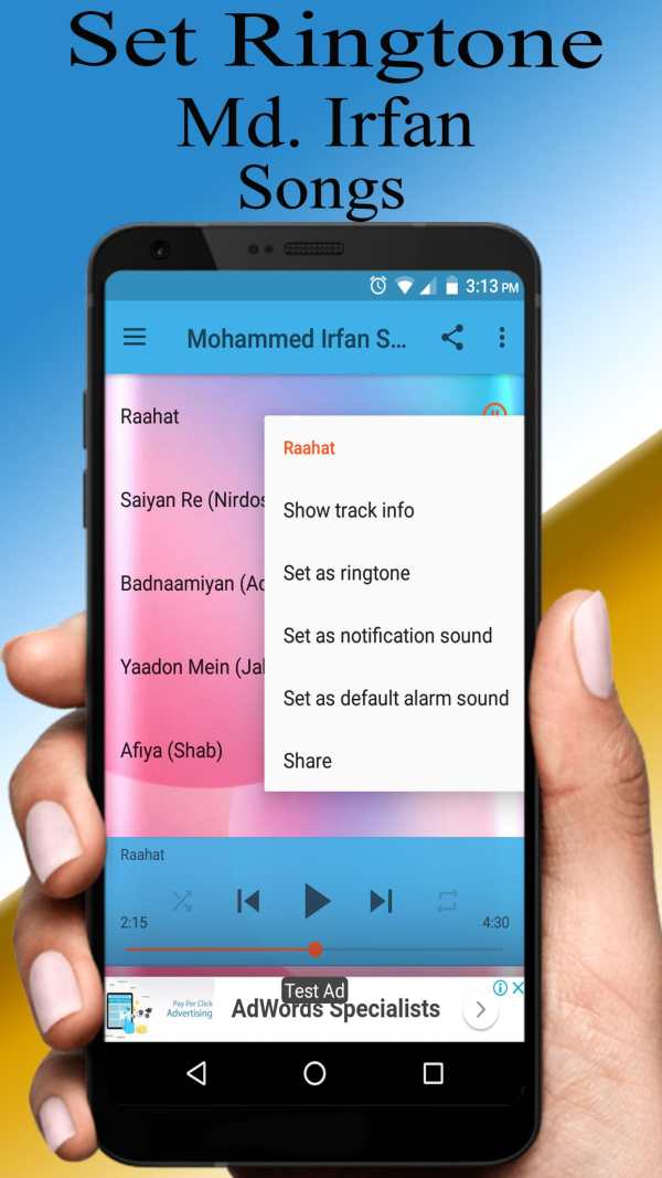 Mohammed Irfan Songs screenshot 2
