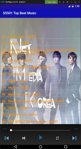 SS501 Top Best Music screenshot 3