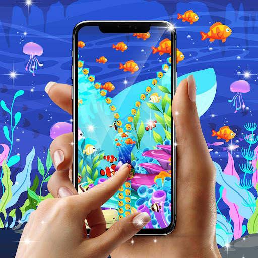 Fish zipper lock screen screenshot 5