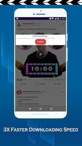 Video Downloader for facebook स्क्रीनशॉट 4