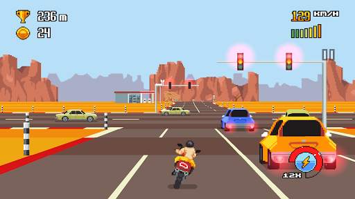 Retro Highway screenshot 2